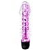 Oceantree adult sex toys waterproof Silicone G-spot Crystal single vibrator with Barbed for female masturbation color random
