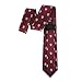 MENDEPOT Microfiber Jacquard Stormtrooper Helmet Pattern Necktie Star Wars Movie Theme tie