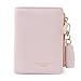 SOPEWOD Wallet for Women Cute Leather Coin Purse for Girls Ladies Small Tassel Short Wallet Card Holder (Pink)