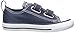 Converse Boys' Chuck Taylor All Star 2V Low Top Sneaker, Navy/White, 9 M US Toddler