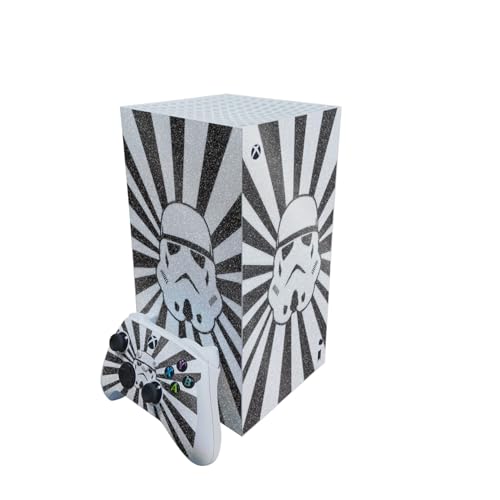 Glossy Glitter Gaming Skin Compatible With Microsoft Xbox Series X Digital Edit…