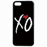 Fashion The Weeknd XO Red Heart Plastic Hard Case Cover Back Skin Protector For Apple iPhone 5 5G by Alexism