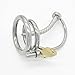 FeiGu Male Stainless Steel Chastity Cage Device 90 (45mm Ring)