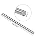 uxcell HSS Lathe Round Rod Solid Shaft Bar 6mm Dia 100mm Length 5Pcs