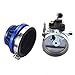 Racing Carburetor Air Filter For 2 Stroke Engine Motorized Bicycle 49cc 50cc 60cc 80cc Blue
