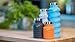 que Bottle - Fashionable & Collapsible 12oz Water Bottle (Sunbeam Orange)