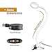 LEPOWER New Version Metal Clip On Light, Flexible Bed Light with 3 Colors x Stepless Adjustable Brightness, Eye Caring Reading Light for Desk, Bed Headboard and Computers(White)-No AC Adapter