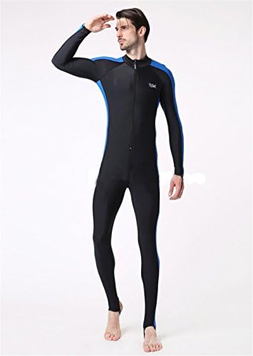 Sunscreen long-sleeve turtleneck one-piece swimming diving tight badysuit swimsuit for men