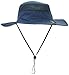 Camo Coll Outdoor UPF 50+ Boonie Hat Summer Sun Caps (One Size, Steel Blue)