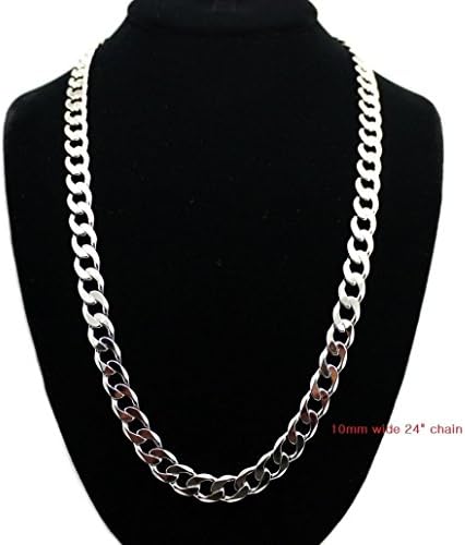 Letter Love Fashion Brand Celebrity Style Inspired Cuban Link Chain Necklace