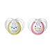 Tommee Tippee Closer to Nature&nbsp;&nbsp;Night Time Newborn Baby Pacifier, Glow-in-The-Dark, BPA-Free, 0-6 Months, 2 Count (Colors May Vary) primary