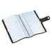 Cool-Shop® Leather Business Card Case Credit Card Holder ID Card holder, Book Style 90 Count Name Card Holder Book (Black)