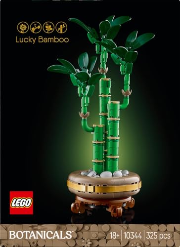 Lego Botanicals Glücks-Bambus, Kunstpflanze - Bauset für Erwachsene - Geschenk für Einweihungspartys oder Abschlussfeiern für Frauen und Männer - Wohn-Deko 10344 3