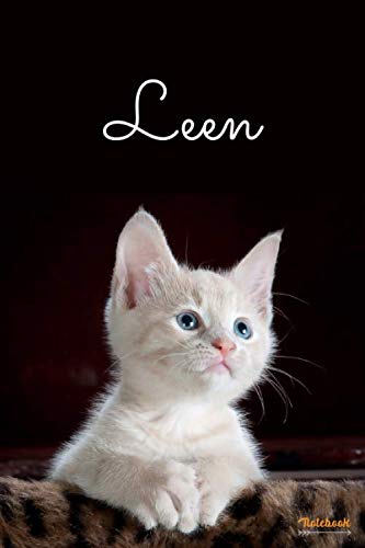 Leen - Notebook: Personalized name journal « Leen » | Birthday Gift For Women & Girl, Mom, Sister ..| Lined Journal, 110 Pages, size 6 x 9