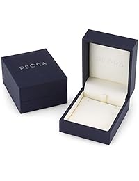 Colgante de diamante de topacio London Blue, de 3.00 quilates, forma ovalada, 14 quilates de oro blanco