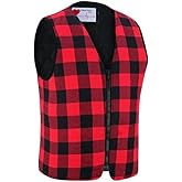 LVAD Gear Flannel Vest for LVAD Patients - Durable and Comfortable LVAD Clothing with Controller & Battery Pockets