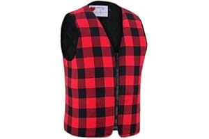 LVAD Gear Flannel Vest for LVAD Patients - Durable and Comfortable LVAD Clothing with Controller & Battery Pockets