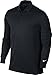 Nike Golf Men's Victory Long Sleeve Polo, Black/White, XL