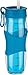 Trudeau Cool Off 24-Ounce Hydration Bottle, Blue
