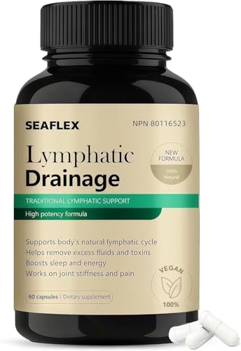 Lymphatic Drainage Capsules 60 Capsules – Lymphatic Drainage & Supports Cellulite Reduction