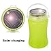 IMAXPLUS LED IP 66 Waterproof Green Camping Storage Solar Lantern Bottle with Chargeable USB Cable for Hiking,Camping, Emergencies,Outages,Garden and Party