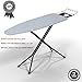 Balffor Ironing Board Cover and Pad (Metallic Grey, 18