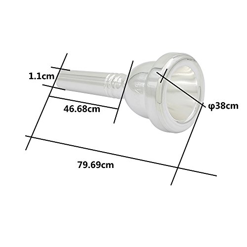 Alto Trombone Copper Mouthpiece 6.5AL (Silver) - Thumbnail 6