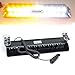 Wecade® 12w 12 Leds Car Truck Emergency Strobe Flash Light Windshield Warning Light (Amber/White)