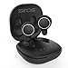 True Wireless Earbuds, SIROS 5H Continuous 25H Cyclic Playtime 5.0 Bluetooth Earbuds with Wireless Charging Case, Touch Control Binaural Stereo Deep Bass Bluetooth Wireless Earbuds with 2 Mic