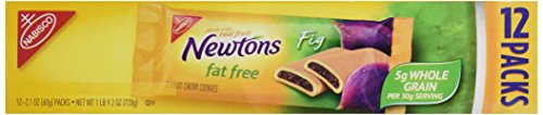 Newtons Fig Fat Free Cookies Snack Pack, 12 Count