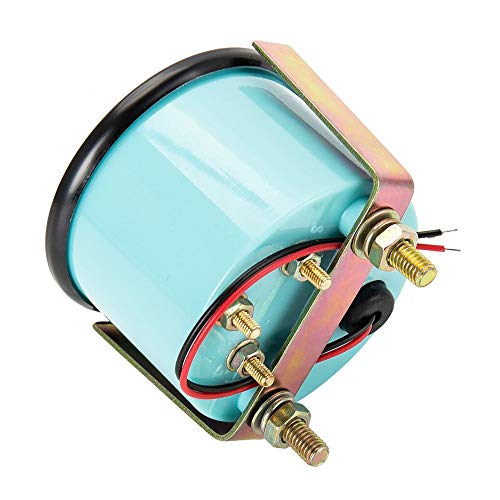 ODOMY 2" 52mm Fuel Gauges Car Marine Fuel Level Gauge Meter Kit with Sensor Universal Boat Motorcycle Truck RV Fuel Tank Gauge (12V, LED Display, E-1/2- F Pointer Range)