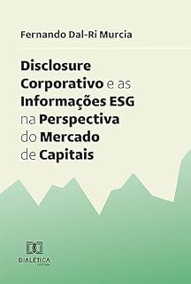 Livro Disclosure Corporativo e as Informações ESG na Perspectiva do Mercado de Capitais