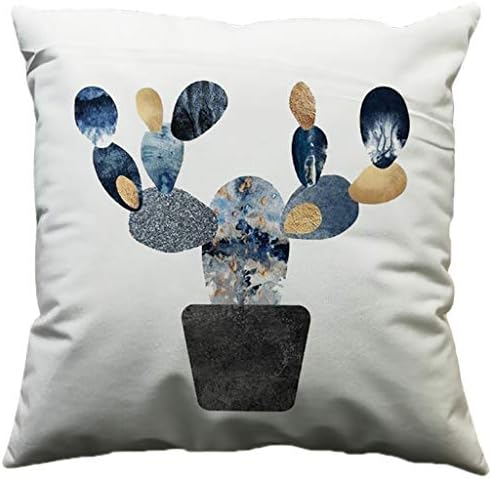 Lialbert Minimalist Pillow Case Cotton Soft Sofa Throw Cushion Cover Home Decor