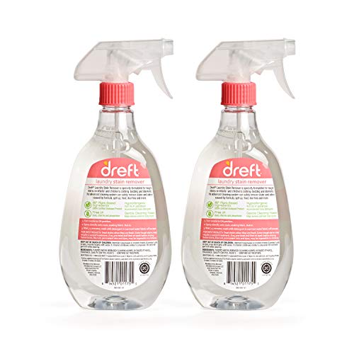 Stain Remover for Baby Clothes by Dreft, 24oz Pack of 2 Laundry Stain