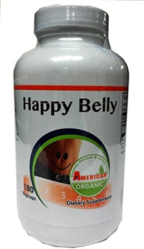 Happy Belly Magnesium Citrate (Magnesium in Citrate From)180 Caps, 100% Vegetarian, Vegan and Gluten-FreeVegan