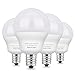 Albrillo E12 Bulb Candelabra LED Bulbs 5W, 40 Watt Equivalent, Warm White, 4 Pack