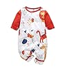 95sCloud Jumpsuit voor jongens en meisjes, romper, herfst, winter, pyjama, sneeuwpak, karikatuur, jumpsuit, onesie…