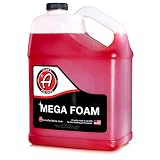 Adam's Mega Foam Shampoo Gallon - pH Neutral Wash Soap Designed for Maximum Foam Suds in Your Bucket, Foam Cannon or Gun, Sponge, Mitt, Chamois - Won't Strip Or Remove Wax Sealant or Ceramic Coating