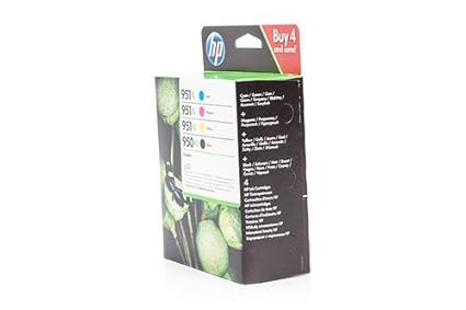 Original Tinte passend für HP OfficeJet Pro 8600 Premium e-All-in-One HP 950XL, 951XL C2P43AE - 4X Premium Drucker-Patrone - 