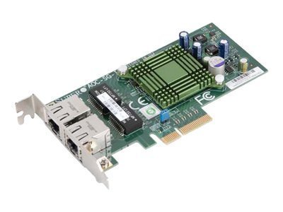 Super Micro Computer Supermicro Add-on Card Aoc-sg-i2 - Network Adapter - 2 Ports (aoc-sg-i2) -