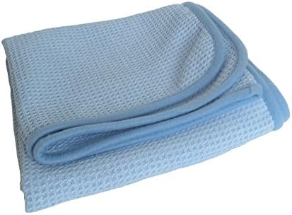 Professional Waffle Weave Microfiber Drying Towel 24" x 36" | 400 GSM
