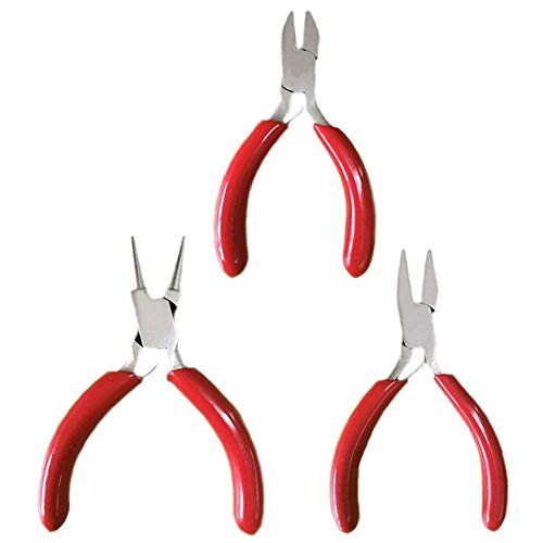 Mini Pliers Set 3 Pieces/set Mixed Needle Nose Pliers Mine Tenailles Professional Jewelry Making Repair Craft Tool
