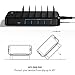 bototek Charging Station, 6 Port USB Desktop Charging Dock with USB C Port for Multiple Devices iPhone iPad Kindle & Other Tablets