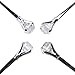 kilofly Rhinestone Party Stir Bar Spoon Value Pack, Set of 4
