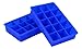 Nobe - 15 Cube Ice Cube Tray Silicone - Makes 15 Perfect 1.25