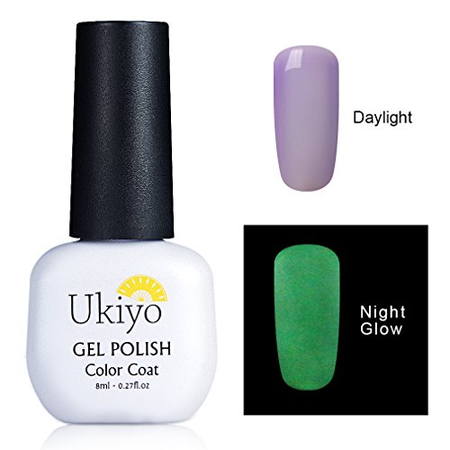 Ukiyo Night Glow Gel Nail Polish Effect UV LED Soak Off UV LED 8ml/0.27fl.oz Dramatic Manicure Decor Kit Nail Art 6715 Ukiyo Night Glow Gel Nail Polish Effect UV LED Soak Off UV LED 8ml/0.27fl.oz Dramatic Manicure Decor Kit Nail Art 6715
