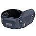Bebamour Foldable Baby Hip Carrier Ergonomic Toddler Waist Seat Safety Certified (Dark Grey)