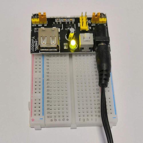Anmbest PCS5 MB102 Breadboard Power Supply Module 3.3V/5V for Arduino Board Solderless Breadboard