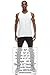 JC DISTRO Mens Hipster Hip Hop Basic Tank Top Soft Premium Cotton Jersey Shirts White Large