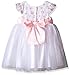 Little Me Toddler Baby Girls' Rose Lace Mesh Dress